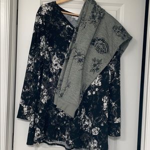 Black/white Lynnae with Gray/black Jax